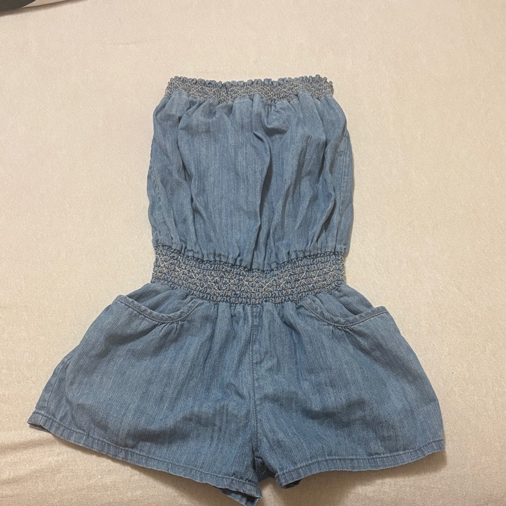Mudd Blue Denim Jumpsuit